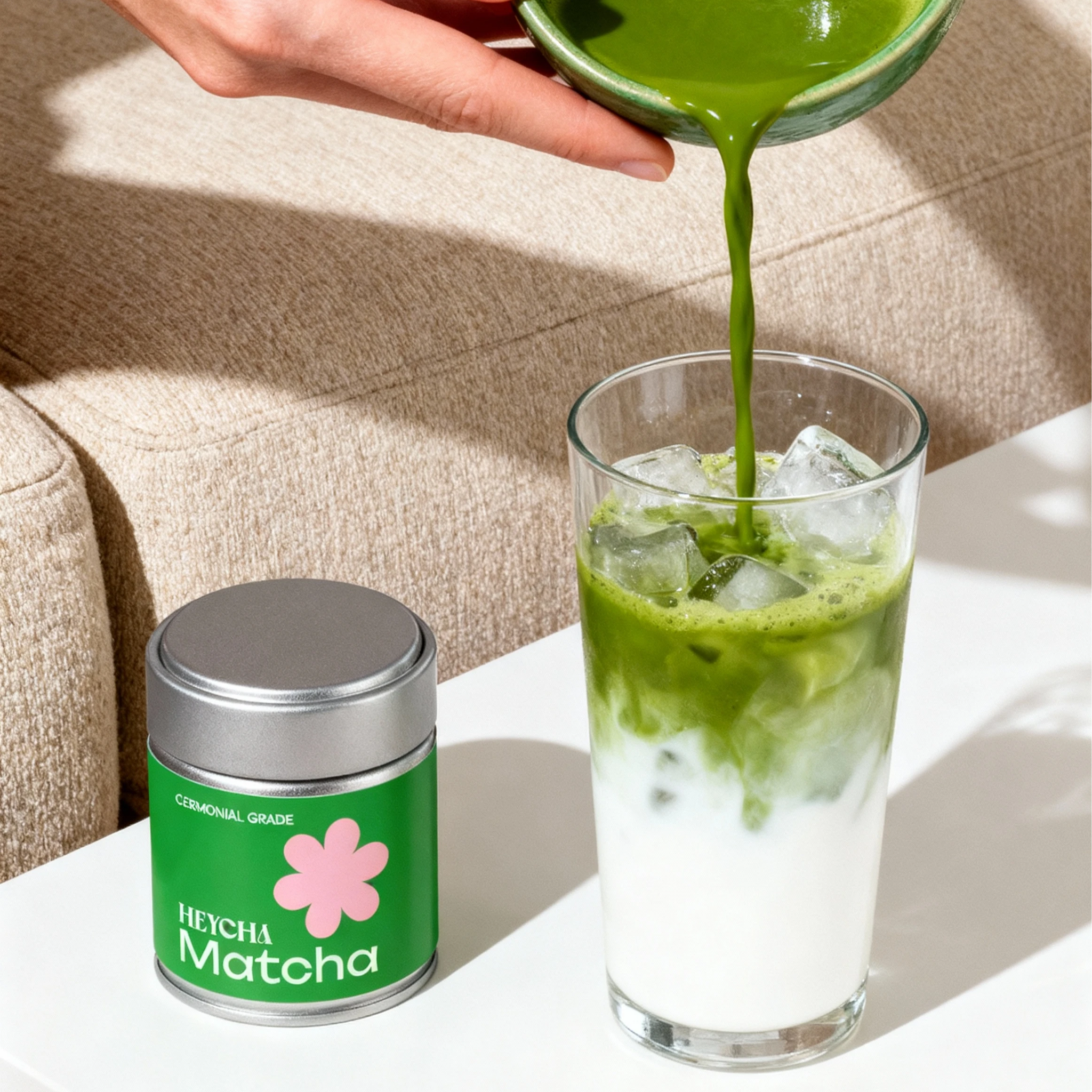 100% Pure Matcha Pulver Ceremonial Grade (Tinted boks, 30 g)