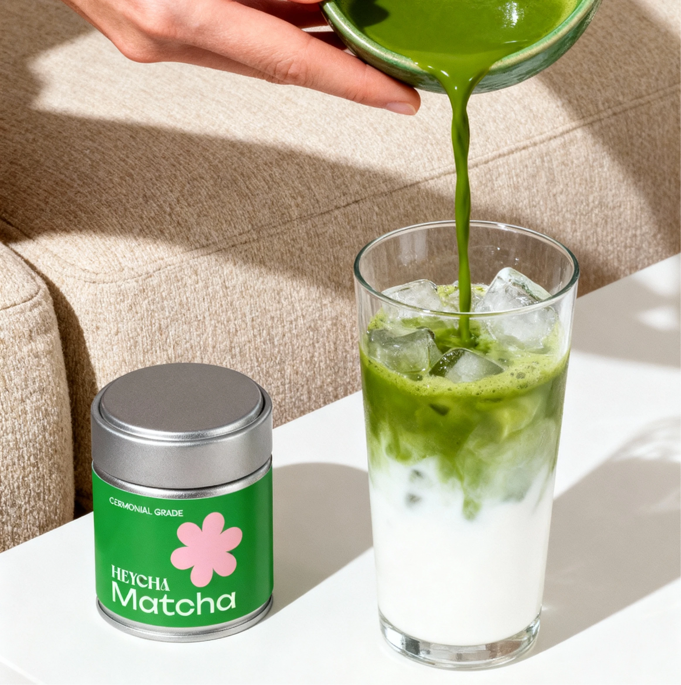 100% Pure Matcha Pulver Ceremonial Grade (Tinted boks, 30 g)