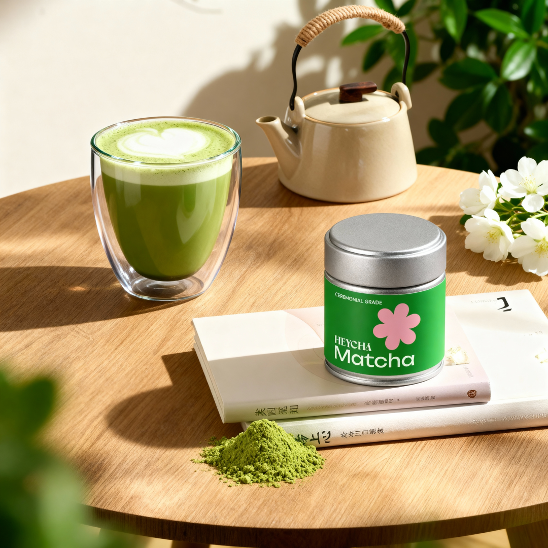 Organiskt Matchapulver av ceremoniell kvalitet (4 x 30 g) - 120 g